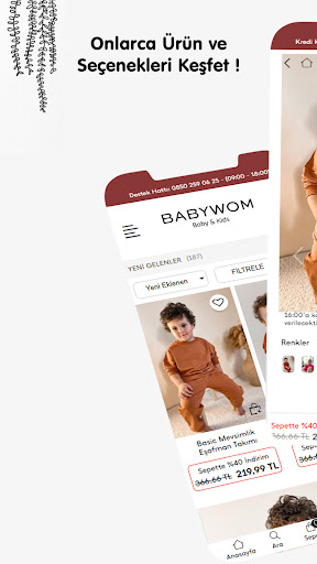 Babywom ekran görüntüsü