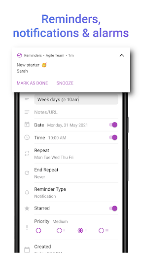 Reminders: Todo List & Notes ekran görüntüsü
