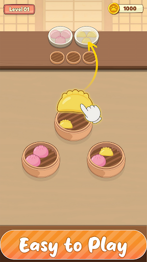 Dimsum Food Sort ekran görüntüsü