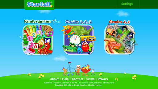 Starfall ekran görüntüsü