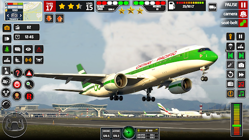 Aeroplane Flying Pilot Sim ekran görüntüsü