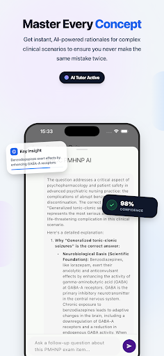 ANCC PMHNP Flashcards ekran görüntüsü