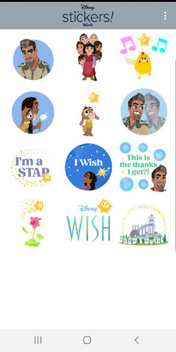 Disney Stickers: Wish ekran görüntüsü
