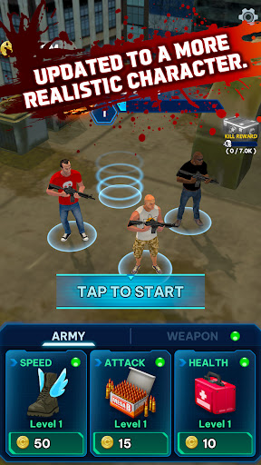 Zombie Armageddon: Endless War ekran görüntüsü
