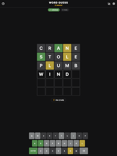 Word Guess - No Limit Wordle ekran görüntüsü