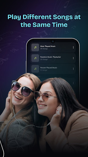 Dual Music Player: Left Right ekran görüntüsü