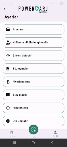 Powerşarj Site ekran görüntüsü