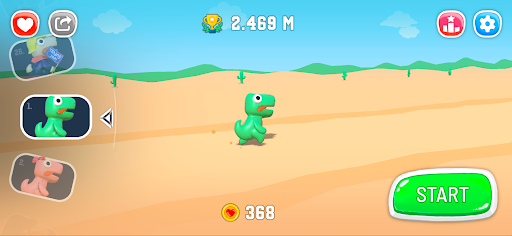 Dino Rush - Sonsuz Koşu ekran görüntüsü