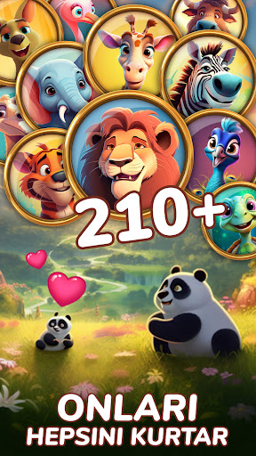 Zoo Valley: Match 3 oyunları ekran görüntüsü