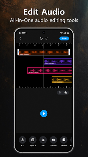 Audio Editor: Trim, Cut, Merge ekran görüntüsü