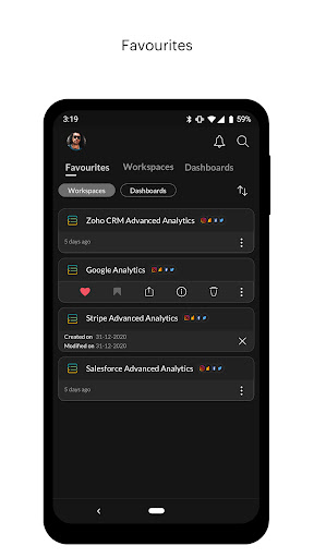 Analytics Plus - Dashboards ekran görüntüsü