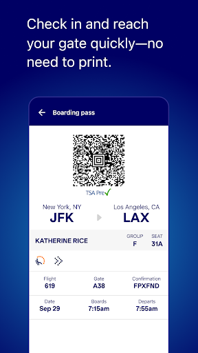 JetBlue - Book & manage trips ekran görüntüsü