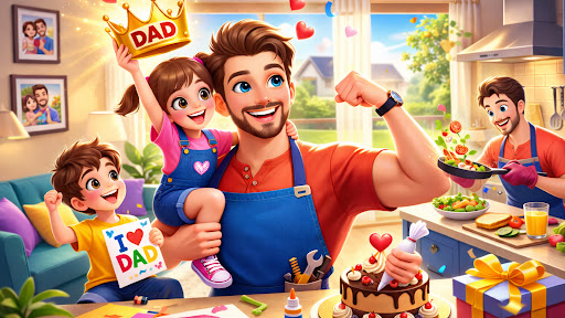 My Super Dad : Life Story Game ekran görüntüsü