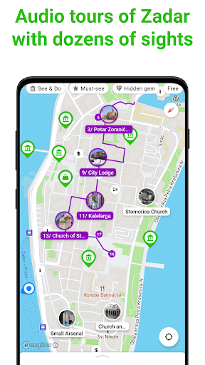 Zadar Tour Guide:SmartGuide ekran görüntüsü