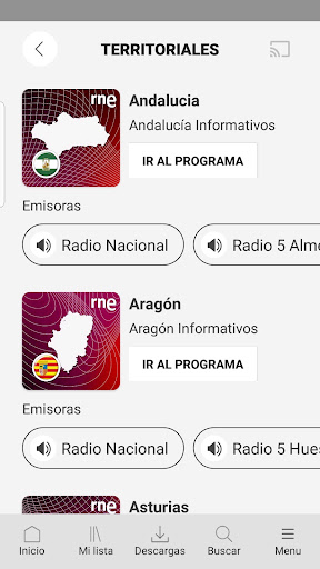 RNE Audio ekran görüntüsü
