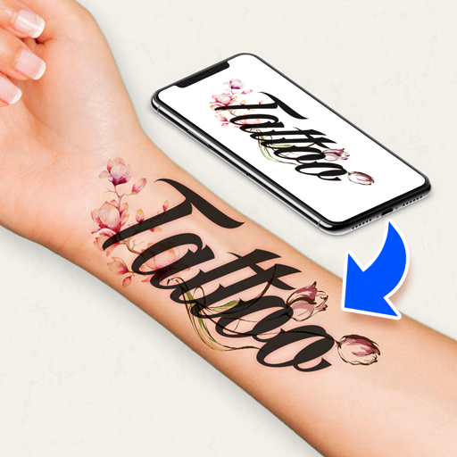 Stylish Fonts Tattoo on Body