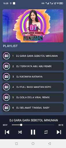 DJ Gara Gara Sebotol Minuman ekran görüntüsü