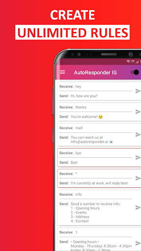 AutoResponder for IG ekran görüntüsü