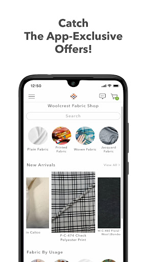 Woolcrest Textiles ekran görüntüsü