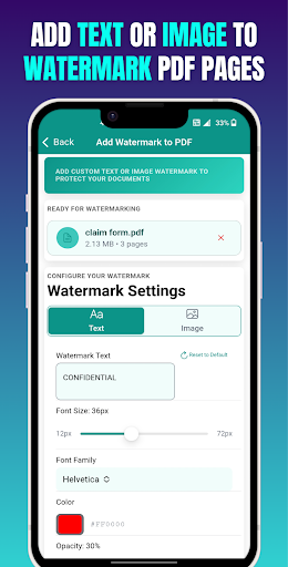 PDF - PDF Tools ekran görüntüsü