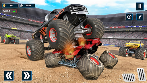 Monster Truck Game Derby Truck ekran görüntüsü