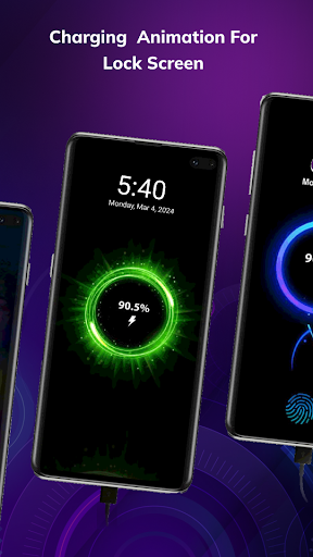 Battery Charging 3D Animation ekran görüntüsü