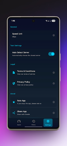 5G Speed Test ekran görüntüsü