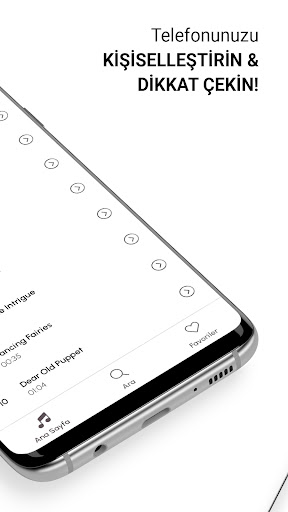 Yüksek telefon zil sesleri ekran görüntüsü