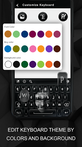 Black Keyboard - Black Themes ekran görüntüsü