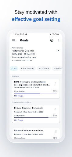 SAP SuccessFactors Mobile ekran görüntüsü