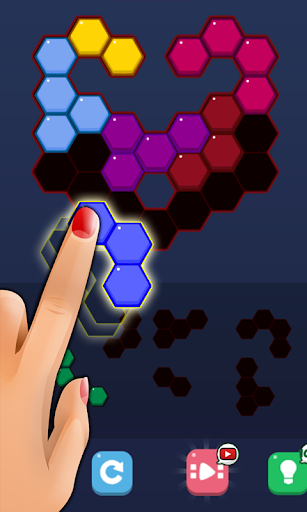 Jewels Hexa Puzzle ekran görüntüsü