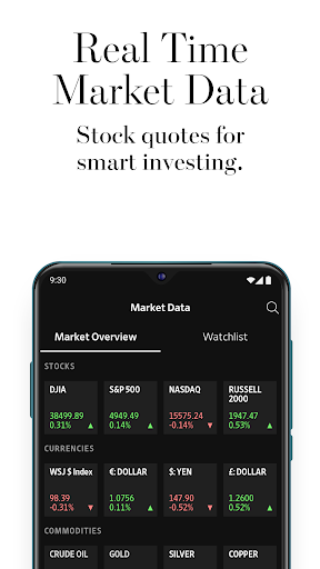 The Wall Street Journal. News ekran görüntüsü