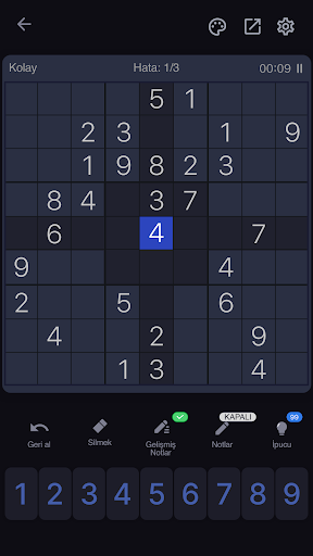 Sudoku Klasik Yapboz Oyunları ekran görüntüsü