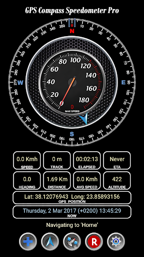GPS Compass Speedometer ekran görüntüsü