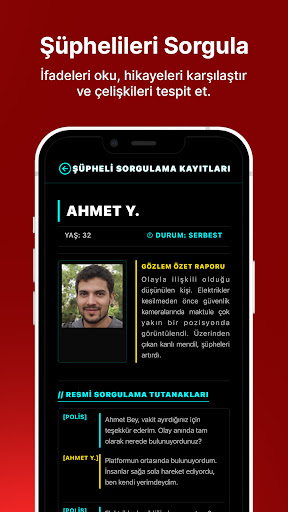 Karanlık Dosyalar ekran görüntüsü