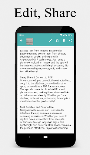 Text Scanner - OCR App ekran görüntüsü