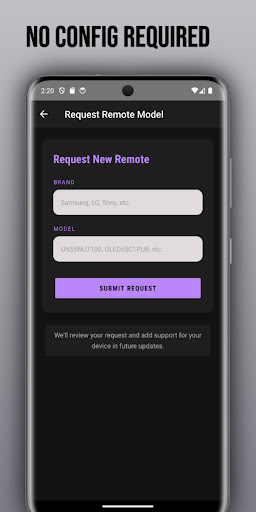 Remote for Berthen tv ekran görüntüsü