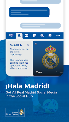 Real Madrid Keyboard ekran görüntüsü