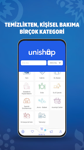 Unishop Türkiye ekran görüntüsü