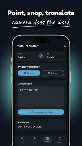 Translator: Voice & Photo ekran görüntüsü