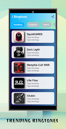 Mix iPhone 17 ringtones ekran görüntüsü