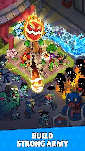 Çiçekler vs Zombi: Savunma ekran görüntüsü