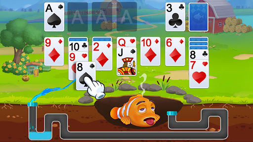 Solitaire 3D Balık ekran görüntüsü