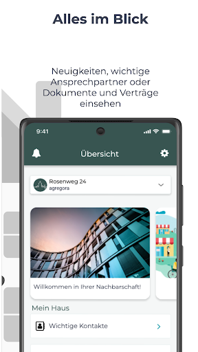 agregora Hausverwaltung ekran görüntüsü