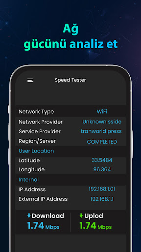Net Ölçer: İnternet Hız Testi ekran görüntüsü