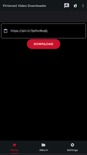 Pinterest Video Downloader ekran görüntüsü