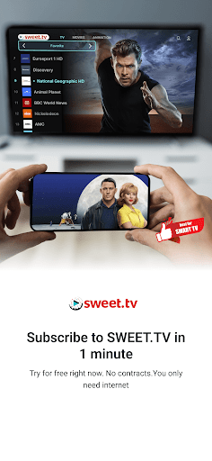 SWEET.TV - TV and movies ekran görüntüsü