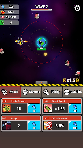 Earth Defense : Idle RPG ekran görüntüsü