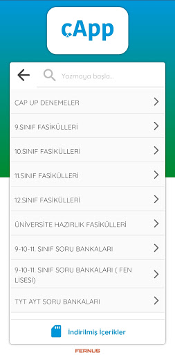 cApp ekran görüntüsü