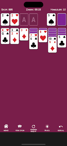 Solitaire: Klasik Kart Oyunu ekran görüntüsü